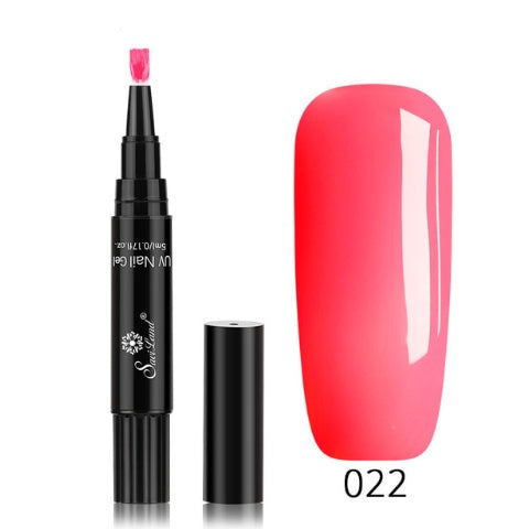 3 In 1 Gel Nail Varnish Pen Glitter One Step Nail Art Gel Polish Hybrid 3 In 1 Gel Nail Varnish Pen Glitter One Step Nail Art Gel Polish Hybrid